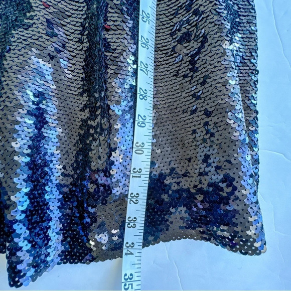 Free People New Dance til dawn black sequin mesh minidress XS - Picture 11 of 15